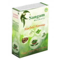 Sangam Herbals. Хна с добавками трав, 100 г.