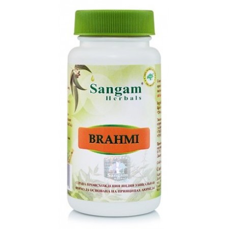 Sangam Herbals. Брахми (таблетки, 650 мг), 60 шт
