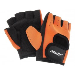 Starfit. Перчатки для фитнеса оранжевый/черный