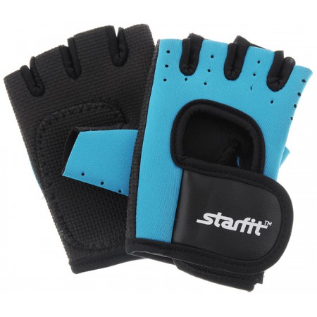 Starfit. Перчатки для фитнеса синий/черный 
