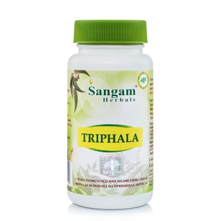 Sangam Herbals. Трифала (таблетки, 1000 мг), 60 шт.