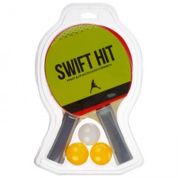 Onlitop. Набор для настольного тенниса SWIFT HIT (2 ракетки, 3 мяча)