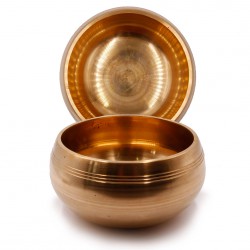 Чаша поющая SNO-23-2 Gold 7 металлов, Настройка 7 чакр Индия	