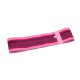 Boer Sport. Эспандер фитнес-резинка тканевая, розовый, 74x8 см