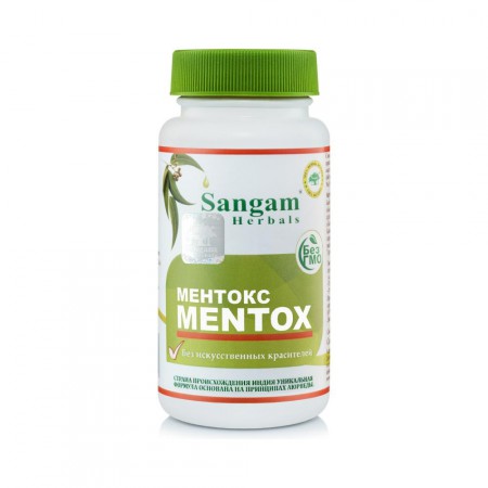 Sangam Herbals. Ментокс (таблетки 750 мг), 60 шт.