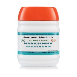 Santana Herbals. Джем аюрведический Нарасимха Расаянам (Narasimha Rasayanam), 200 г