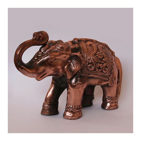 Статуэтка Слон (SIL4378), Символ процветания и изобилия, силумин
