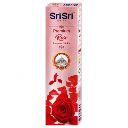 Sri Sri Tattva. Палочки для благовоний Премиум "Роза", 100 гр