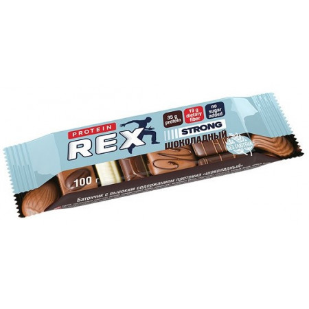 Protein Rex. Батончик с высоким содержанием протеина "Шоколад", 100 гр