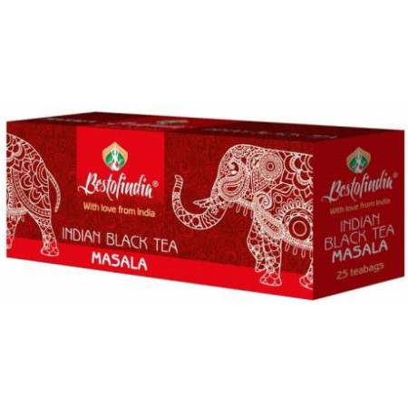 Best of India. Чай Индийский черный Масала (пакетированный), 25 х 2 гр