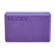 BRADEX. Блок для йоги EVA 23x15x7,5 см, фиолетовый-синий (арт. SF0732)
