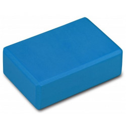 Indigo. Блок для йоги 97416 IR ЭВА, синий, 22.8 x 15,2 x 7,6 см
