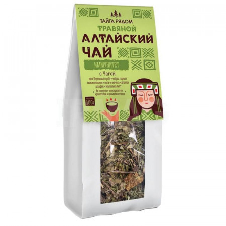 Специалист. Алтайский чай "Девять сил" с золотым корнем, 100 гр