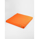 Подушка для медитации и сидения Yogastuff х/б., гречиха. 60x60x4 см, оранжевая