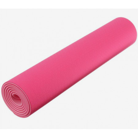 Коврик для йоги Lakarma TPE 183х61х0.6 см, розовый