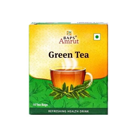 Baps Amrut. Зеленый чай, 10 пакетиков