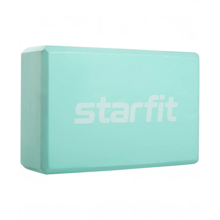 Starfit. Блок для йоги EVA 22.5 x 15 x 8 см, мятный