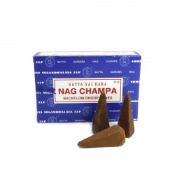 Благовония Satya (стелющийся дым) Nag Champa, 10 шт.