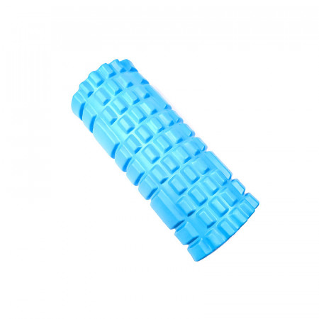 Ролик для йоги Yogastuff 33х14 см, голубой