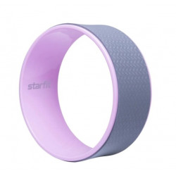 Starfit. Колесо для йоги, розовый пастель/серый