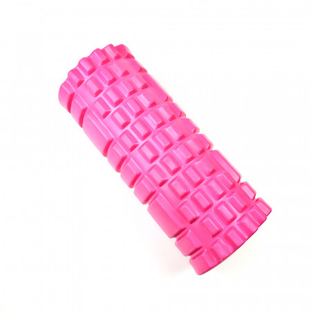 Ролик для йоги Yogastuff 33х14 см, розовый