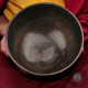 Тибетская поющая чаша Etching, кованая