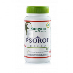 Sangam Herbals. Псороф (таблетки, 750 мг), 60 шт.