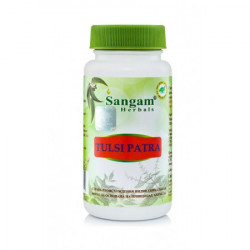 Sangam Herbals. Тулси Патра (таблетки, 750 мл), 60 шт.
