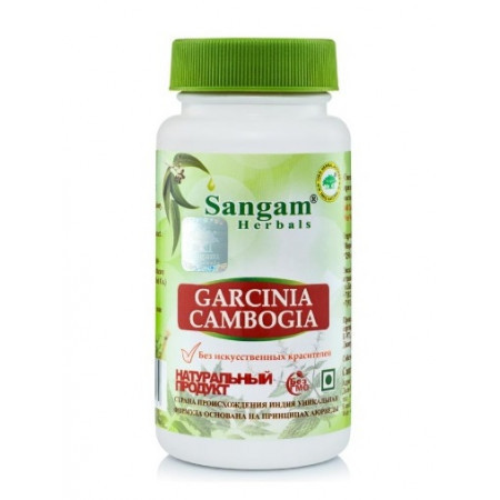 Sangam Herbals. Гарсиния (таблетки, 750 мл), 60 шт