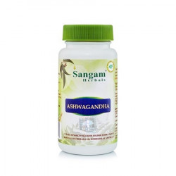 Sangam Herbals. Сангам Вати (ашваганда) (таблетки 750 мг), 60 шт	