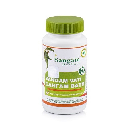 Sangam Herbals. Сангам Вати (таблетки 750 мг), 60 шт