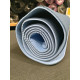 Коврик для йоги и фитнеса Yogastuff TPE сине-голубой, Double dark blue УЦЕНКА (дефект поверхности)