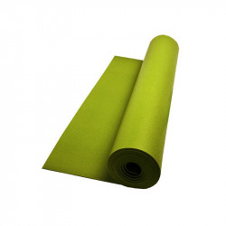 Коврик для йоги Yogastuff Rishikesh 200x80x0.45 см, зеленый (мелкий дефект поверхности) Пятна (желтые), небольшой порез.