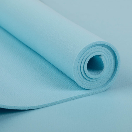 Коврик для йоги Yogastuff Rishikesh 175х60х0.45 см, голубой УЦЕНКА (незначительный дефект поверхности - порезы)