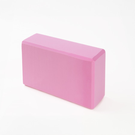 Блоки для йоги Yogastuff 23x15x7.5 см, розовые, 2 штуки, УЦЕНКА (мятая поверхность)