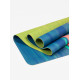 Коврик для йоги Yogastuff Frosted Professional, 183х68х0.55 см, Deep blue hits rainbow