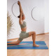 Коврик для йоги Yogastuff Frosted Professional, 183х68х0.55 см, Deep blue hits rainbow