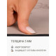 Коврик для йоги Yogastuff Solid Frosted (пористый PU + каучук) 183х68х0.5 см, бежевый (Milk tea color)