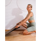 Коврик для йоги Yogastuff Solid Frosted (пористый PU + каучук) 183х68х0.5 см, бежевый (Milk tea color)