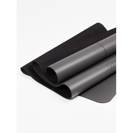 Коврик для йоги Yogastuff Tyrant PU Non Slip, 183х68х0.5 см, серый (gray)