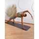 Коврик для йоги Yogastuff Tyrant PU Non Slip, 183х68х0.5 см, серый (gray)