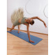 Коврик для йоги Yogastuff Tyrant PU Non Slip, 183х68х0.5 см, темно-синий (Dark Blue)
