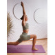Коврик для йоги Yogastuff Tyrant PU Non Slip, 183х68х0.5 см, фиолетовый (Purple)