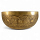 Чаша кованая поющая Etching Carving-SBEC130520  d-12 см вес 500 г