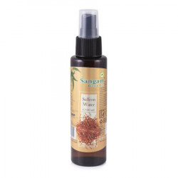 Sangam Herbals. Гидролат "Шафрановая вода", 100 мл
