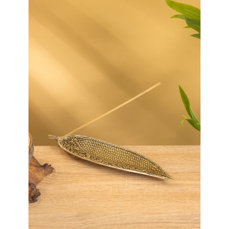 Подставка под благовония "Лодочка" алюминий 23,5х6 см