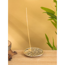 Подставка под благовония "Священное дерево" алюминий 10,5 см