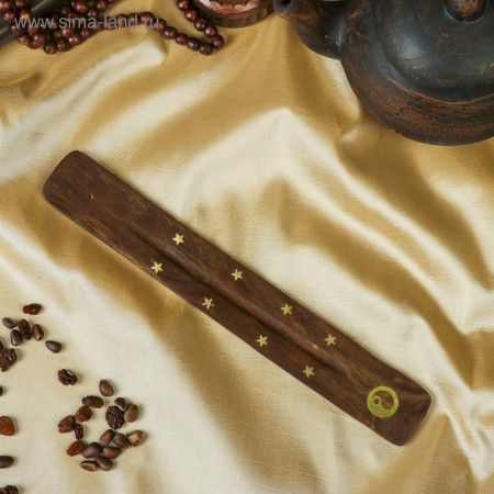 Подставка под благовония «Инь-ян», 0.5-3.5-26 см, дерево