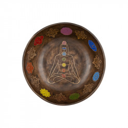 Чаша кованая поющая Yogini , Непал, d-17 см