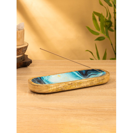 Подставка под благовония &laquo;Лазурь&raquo;, 28.10.3 см, манговое дерево